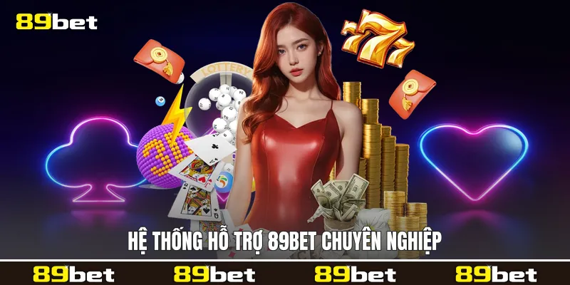Hệ thống hỗ trợ 89bet chuyên nghiệp