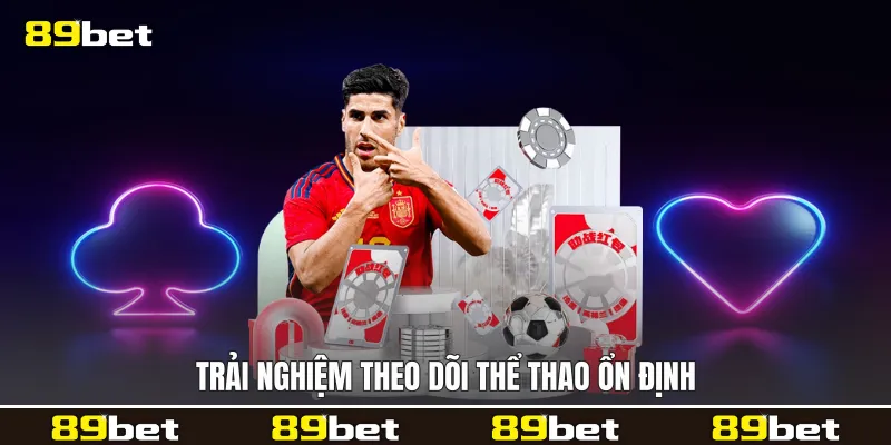 Trải nghiệm theo dõi thể thao ổn định