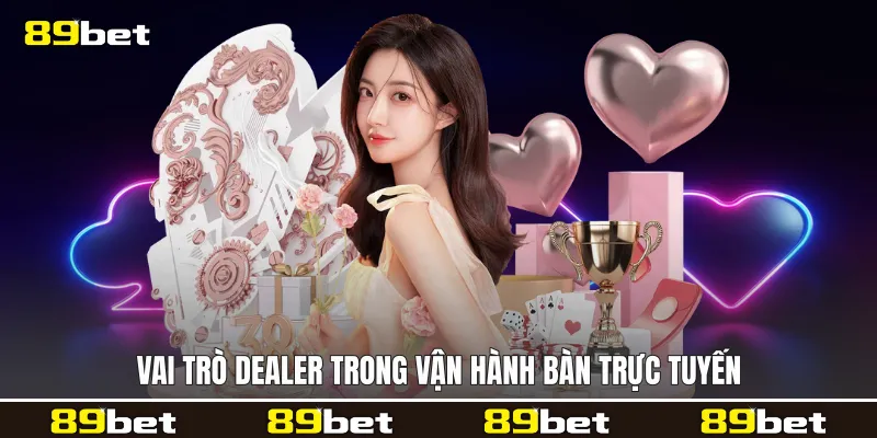 Vai trò dealer trong vận hành bàn trực tuyến Vai trò dealer trong vận hành bàn trực tuyến